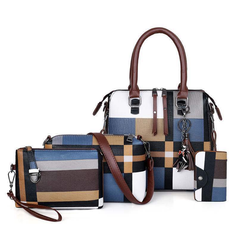 New Luxury Handbags Plaid Women Bags Designer