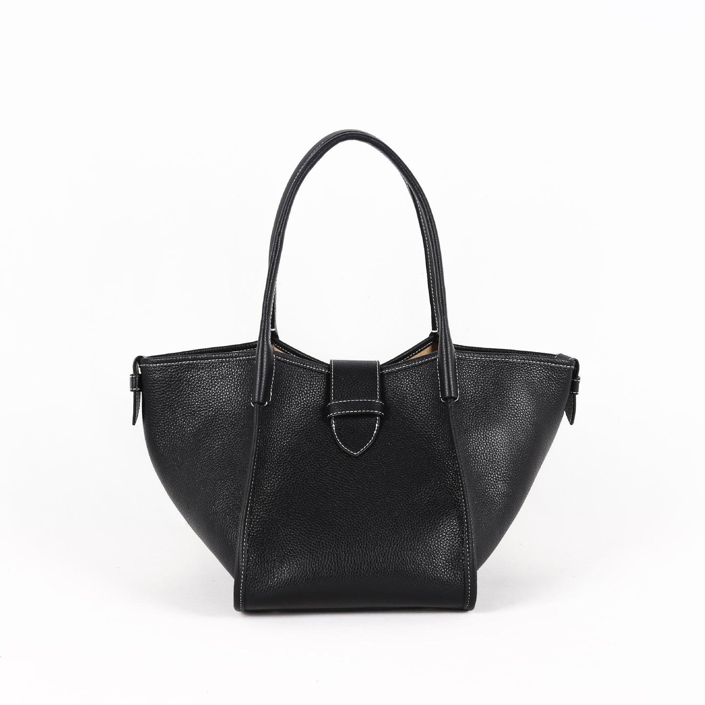 Ins Autumn Top Layer Leather Handbag