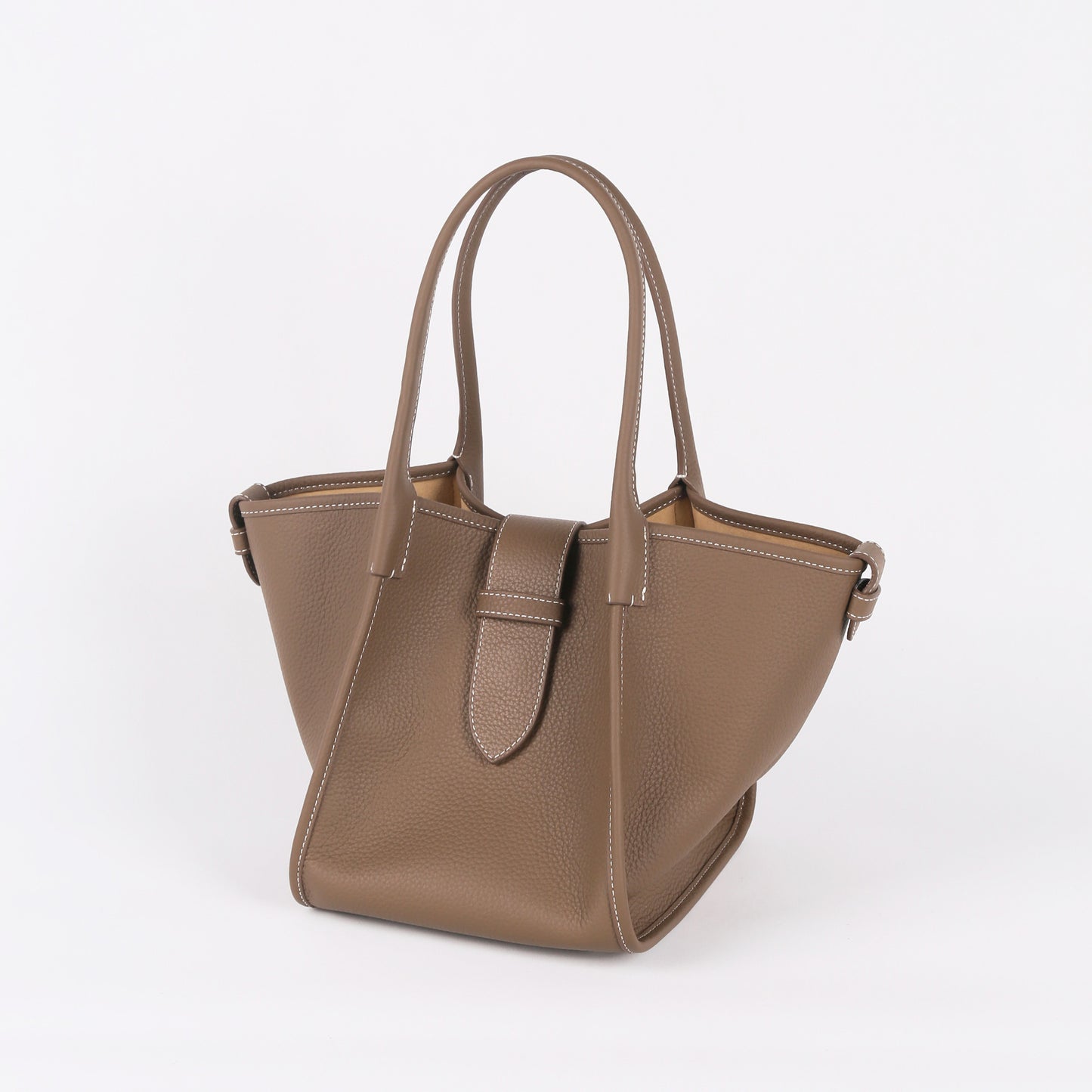 Ins Autumn Top Layer Leather Handbag