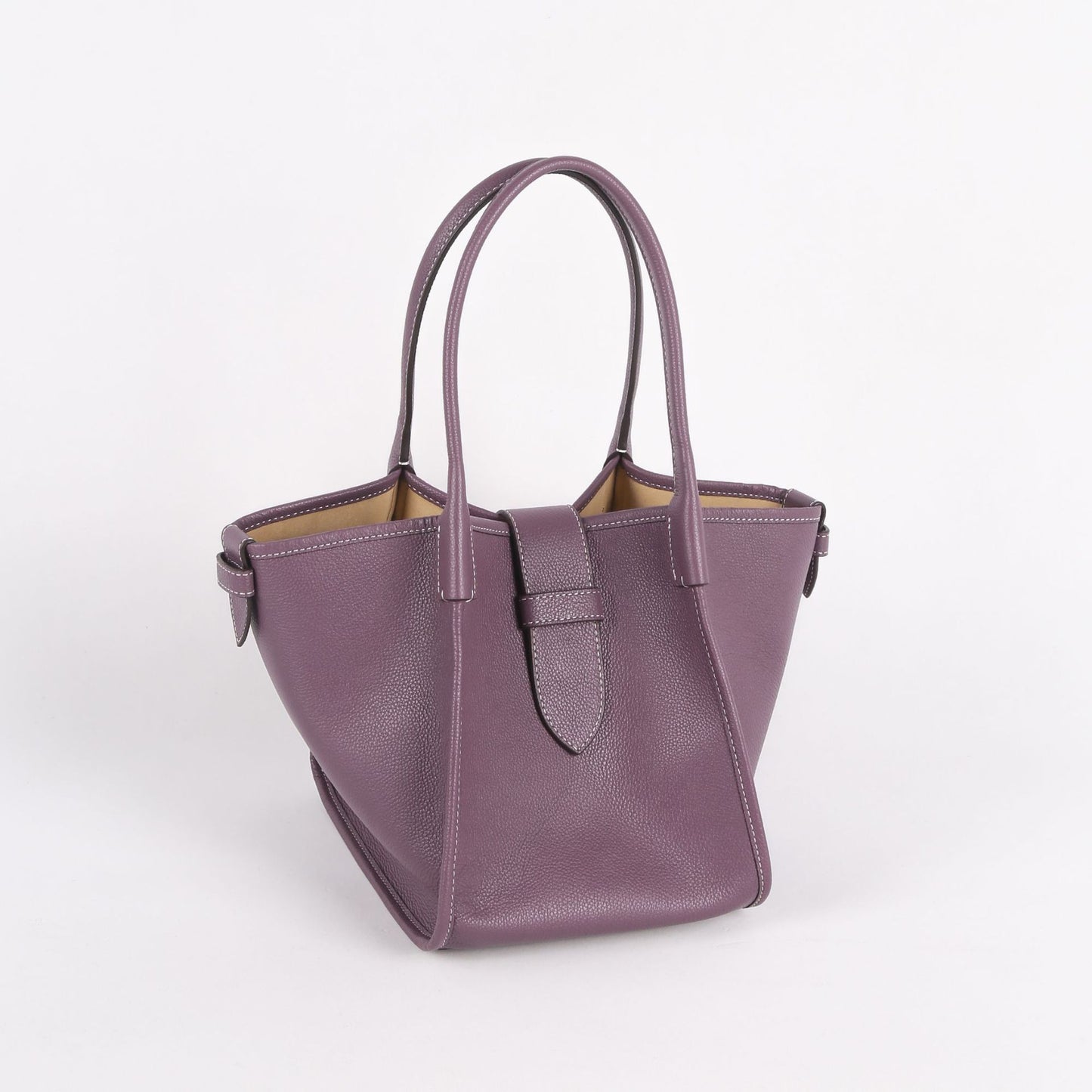 Ins Autumn Top Layer Leather Handbag