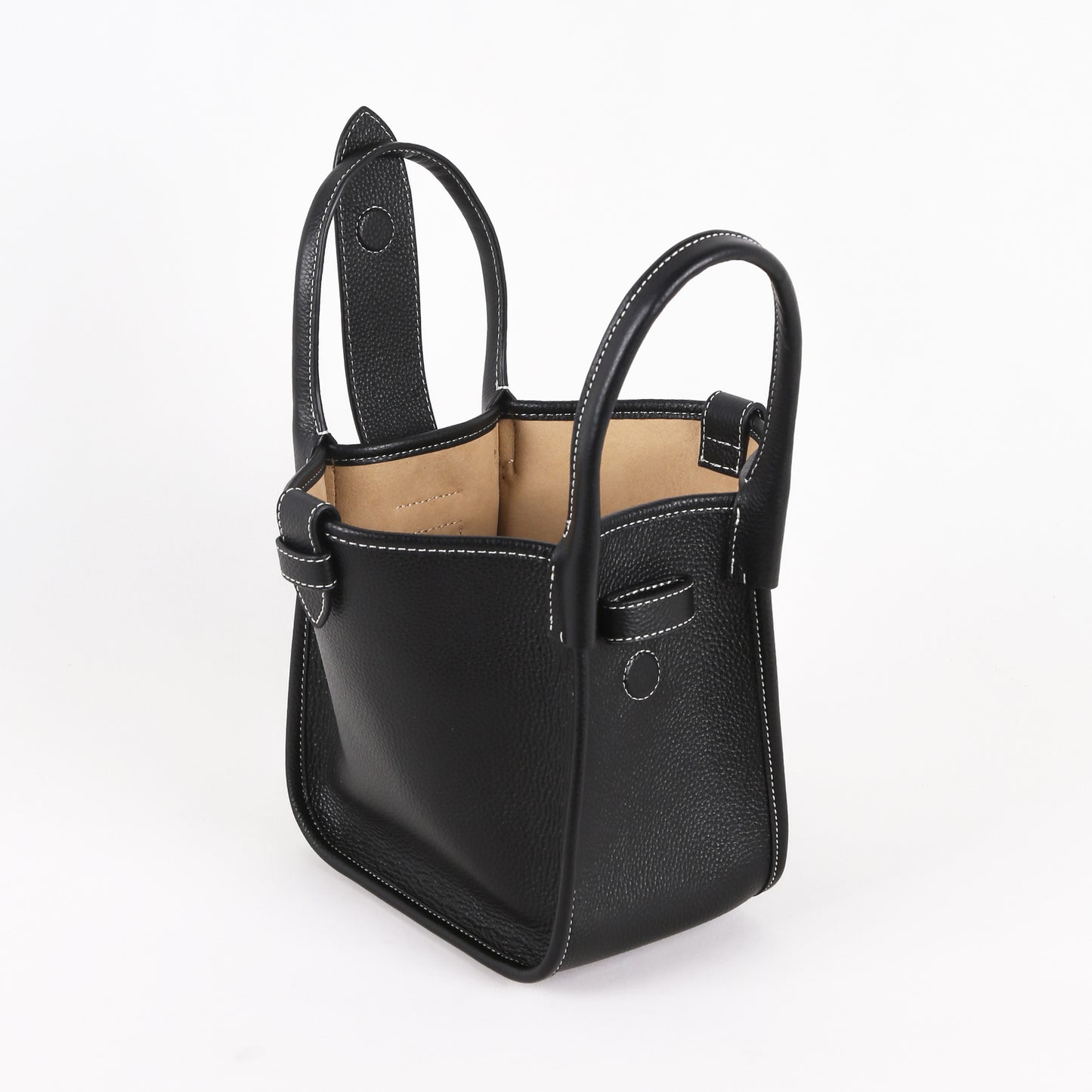 Ins Autumn Top Layer Leather Handbag