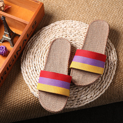 Slippers women summer home slippers couple slippers