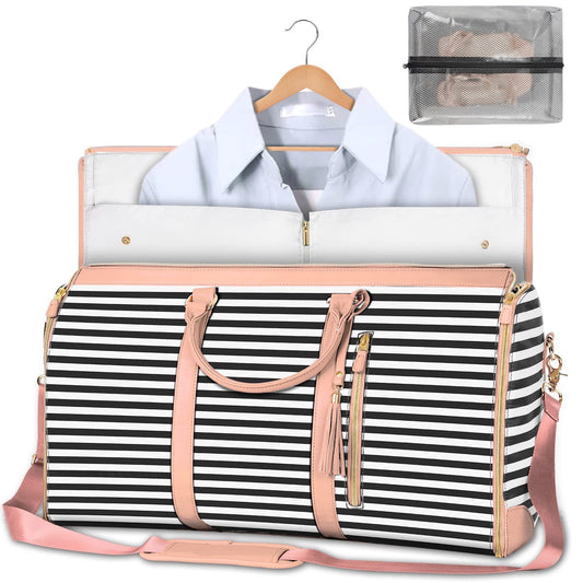 Chic Duffle N°1 - Pink Stripes