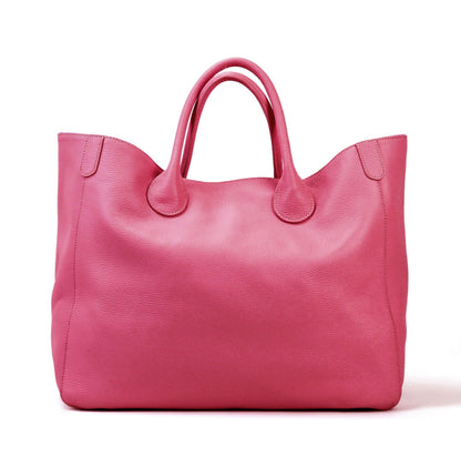 Top Layer Leather Hand-held Fashionable Ladies Tote Bag