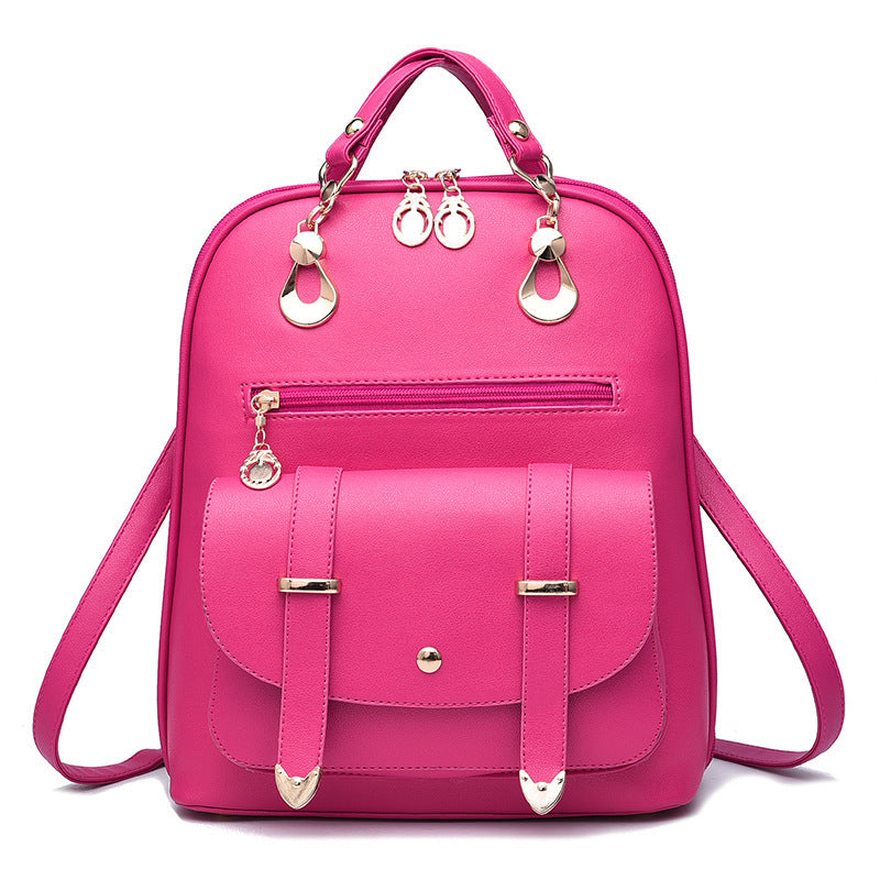 Chic Backpack N°1 - Rose Red