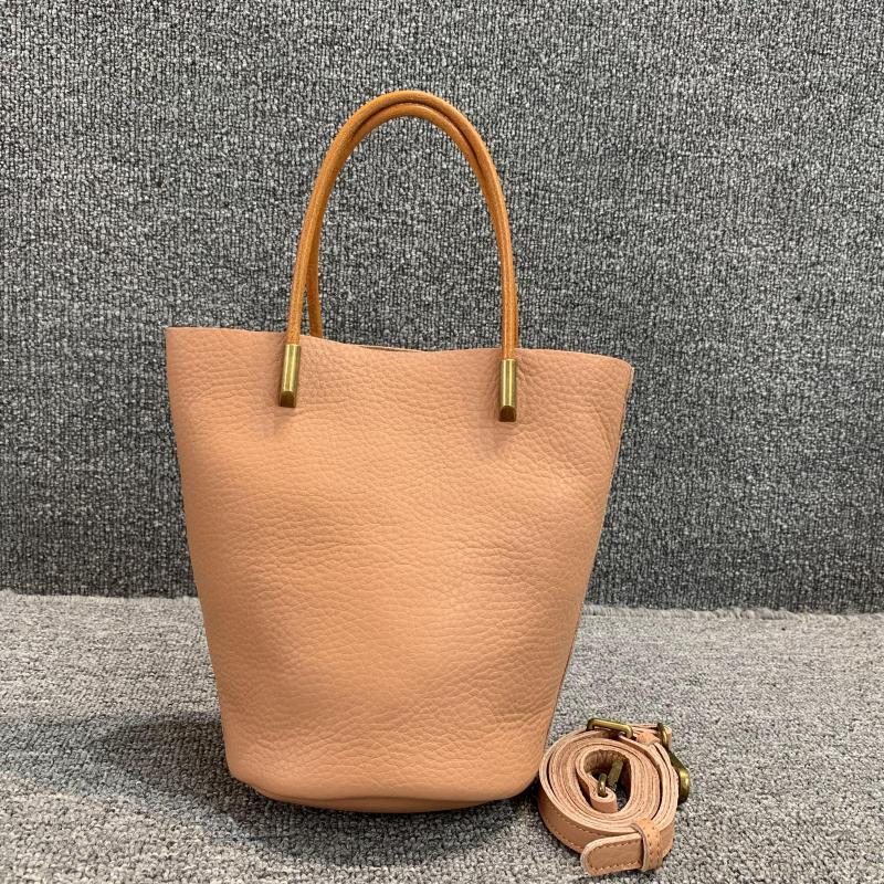 Women's All Match Top Layer Leather Handbag