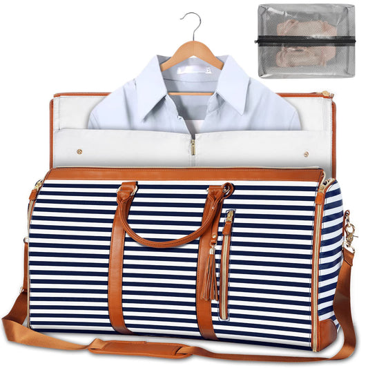 Chic Duffle N°1 - Brown Stripes