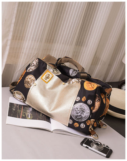 Women's Fashion Personality New Printed Backpack